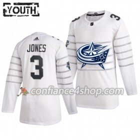 Adidas Maillot de Hockey Columbus Blue Jackets Seth Jones 3 Blanc 2020 NHL All-Star Authentic - Enfant